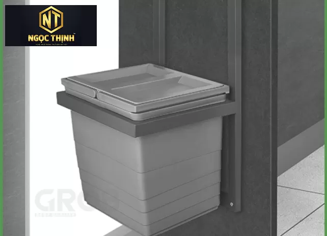 THÙNG ĐỰNG RÁC HỢP KIM NHÔM tại Long Thọ